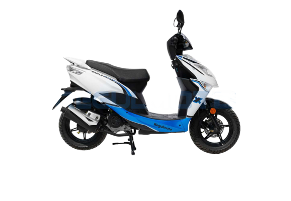 Скутер Regulmoto EAGLE 50 (LJ50QT-3L), Белый/синий