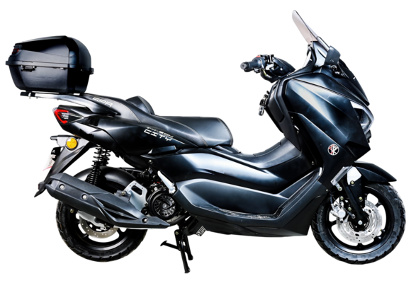 Скутер SPRMOTORS CITY MAX 180 EFI (Черный)