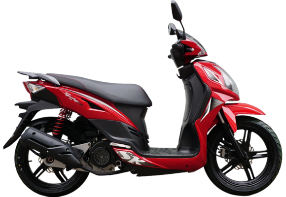 Скутер SYM SYMPHONY SR 125 Красный с ПТС