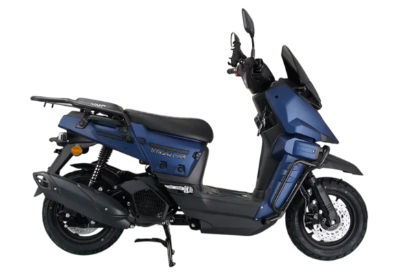 Скутер VENTO (VMC) SMART X BY49QT-5A 49 см3 СЕРИЯ T1700 (LED панель, CBS, USB, сигнализация) MATT BLUE