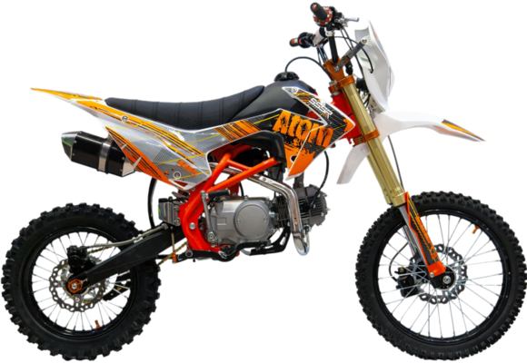 Питбайк SSSR ATOM 125 E Atomic Orange