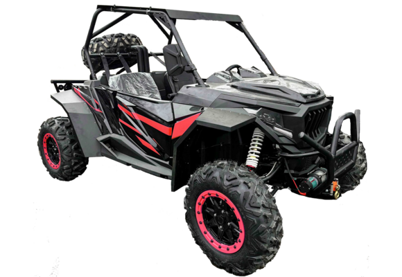 Багги HOOLEOX LEOX500 Черно-красный