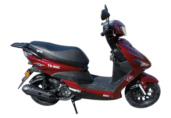 Скутер SPRMOTORS SPORT FS (Красный)